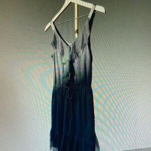 NWT Target Tulle Lace Black Dress Small